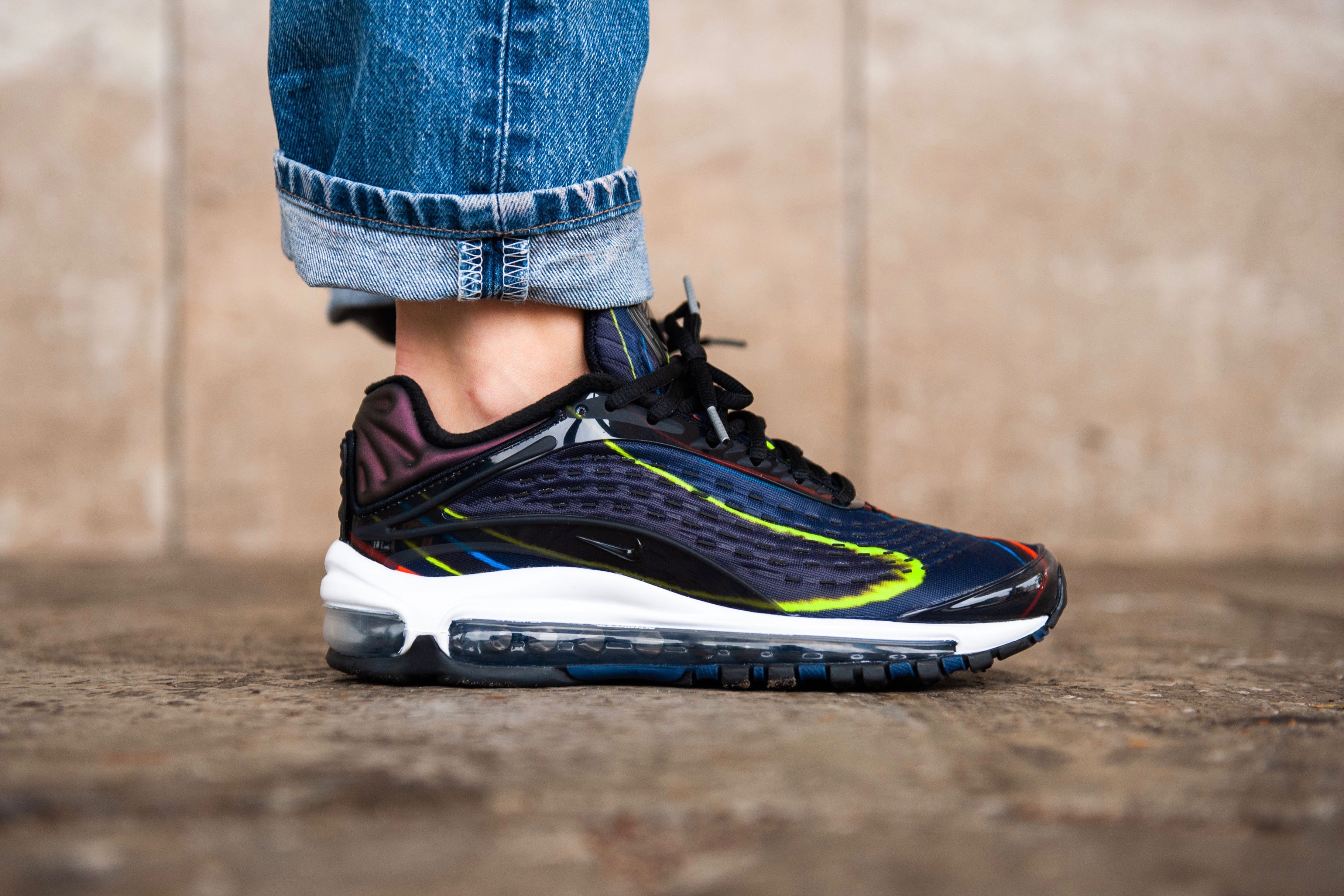 Nike W Air Max Deluxe – Black / Midnight Navy – STASP