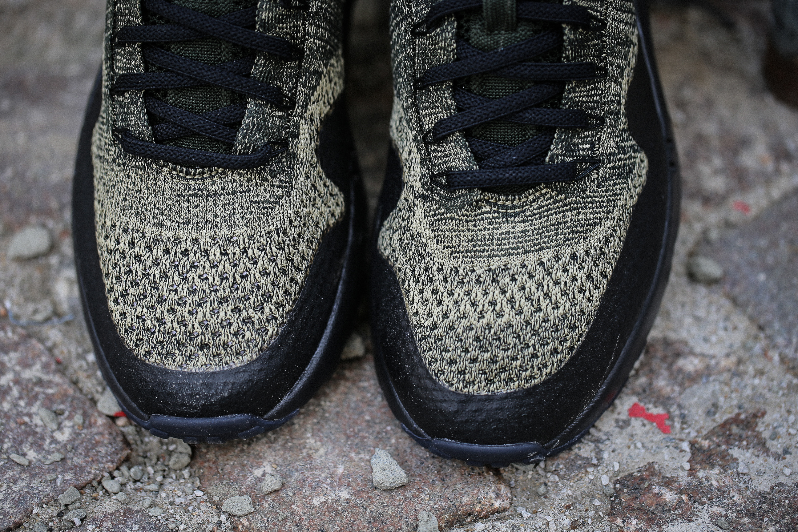 Nike Air Max 1 Ultra Flyknit – Neutral Olive / Black / Sequoia – STASP